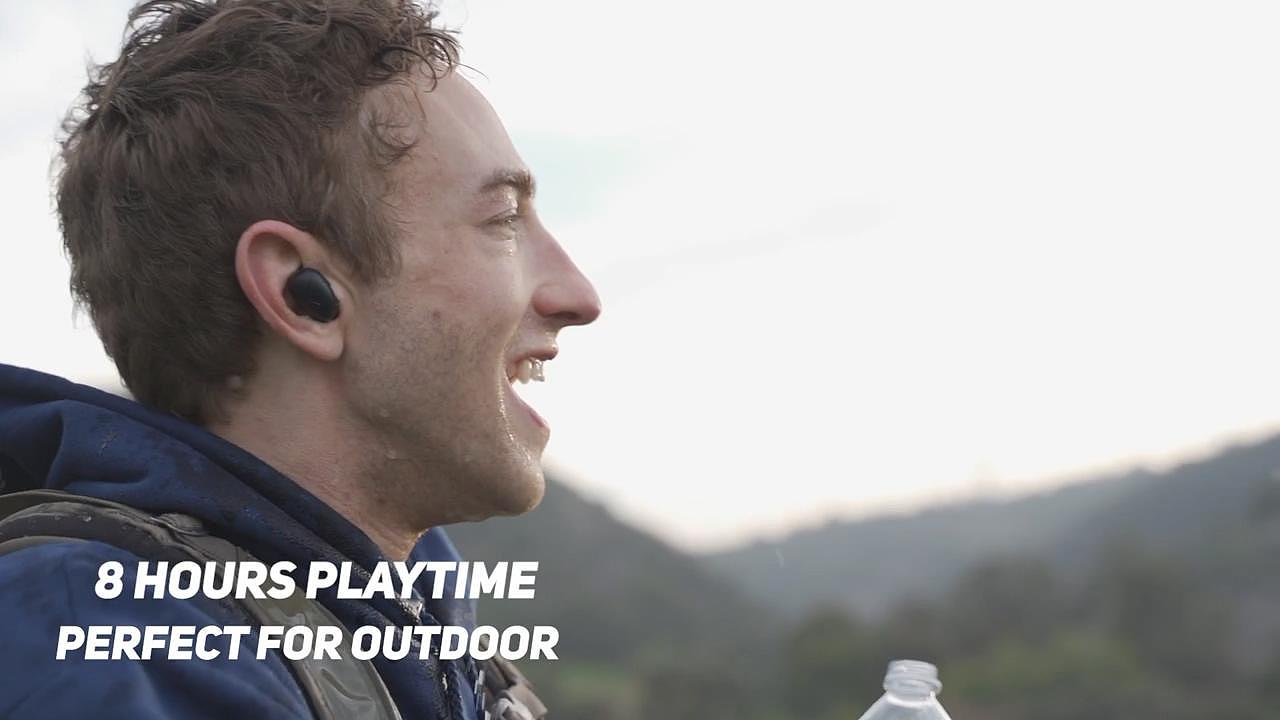 户外无线蓝牙耳机视频展示
