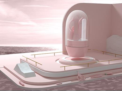 C4D场景搭建建模渲染