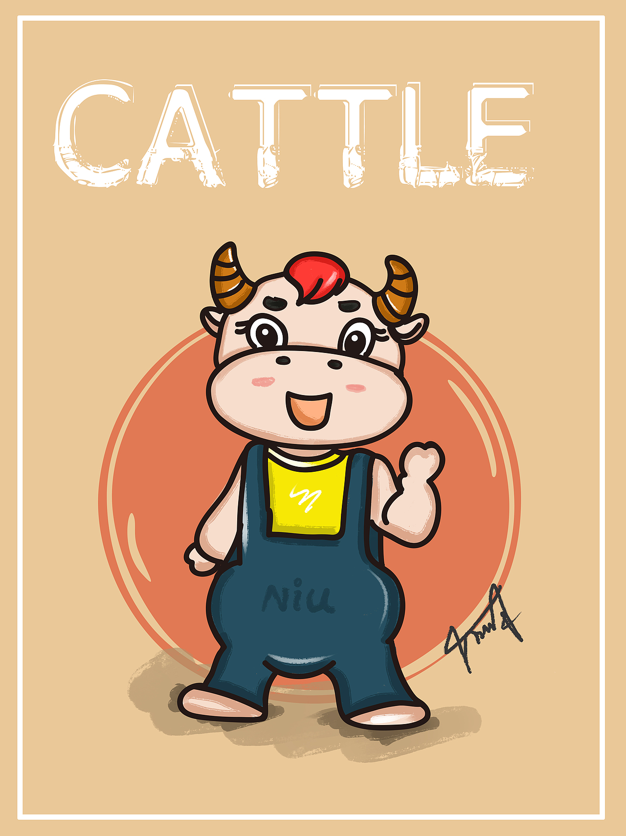 手绘插画 12生肖 卡通版（图ZMjQxNjMxMjI4） - 艺术插画 - 站酷设计师w视角原创素材 - 站酷ZCOOL