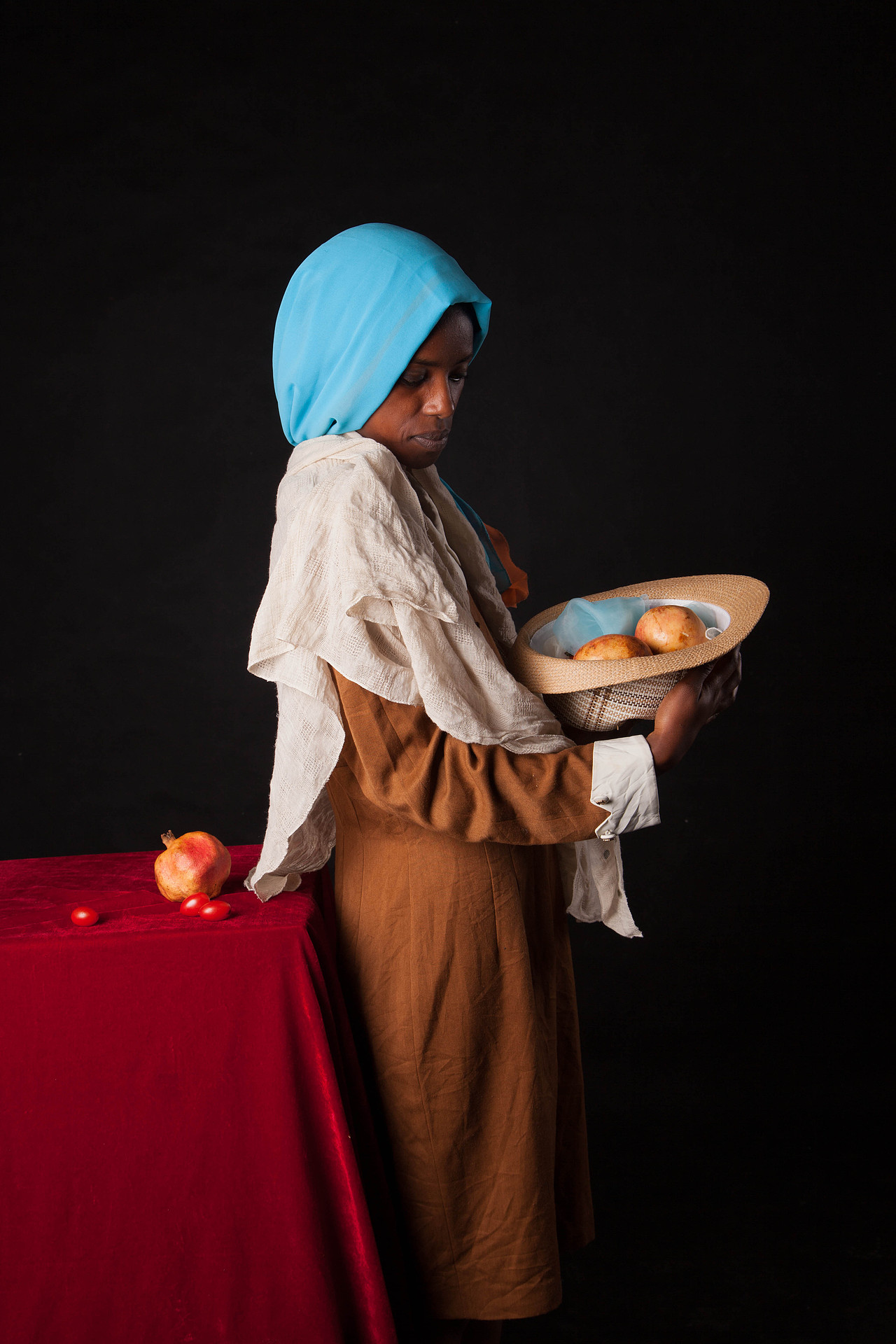 模仿油画摄影作品