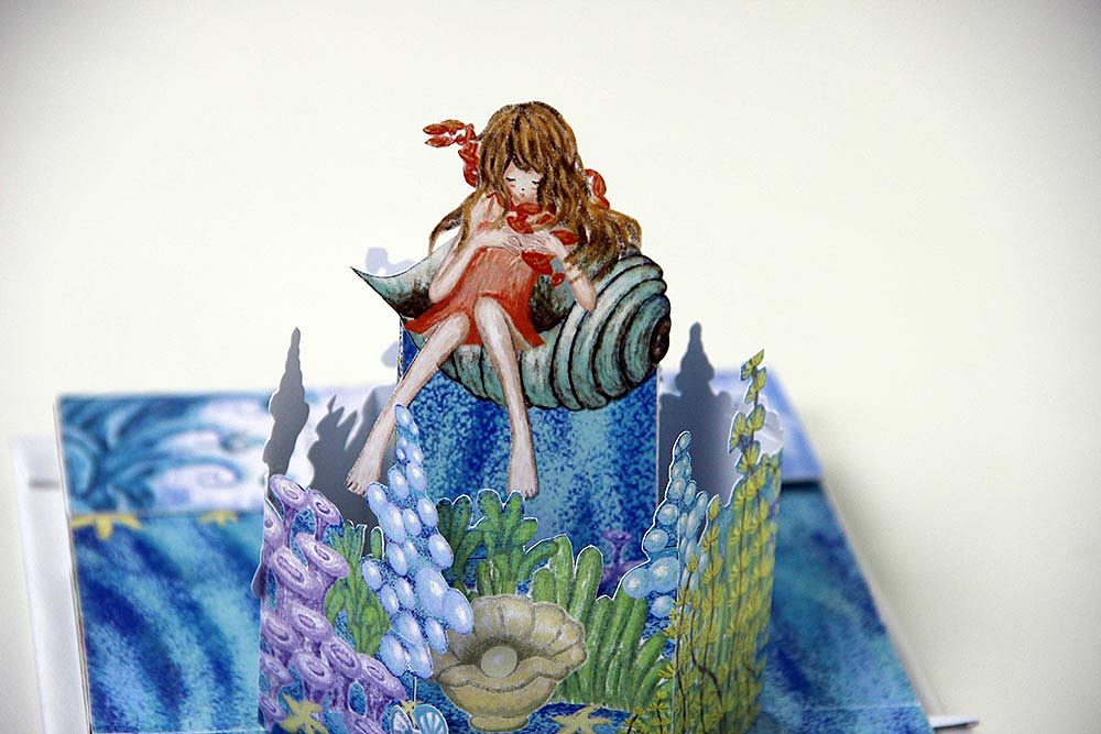 立体书 我的秘密花园（图ZMjg0ODI3NzI=） - 商业插画 - 站酷设计师小雨鹦原创素材 - 站酷ZCOOL