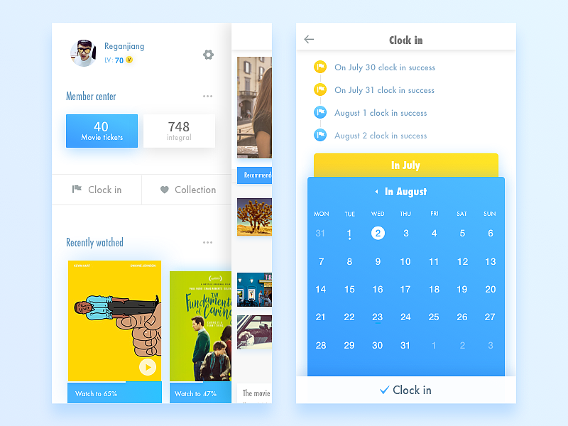 PPTV设计团队2016 Dribbble 作品合集（图ZNjc5NjE4Njg=） - 其他UI - 站酷设计师keble_chu原创素材 - 站酷ZCOOL