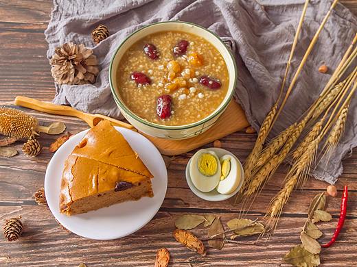 早餐粥美食摄影