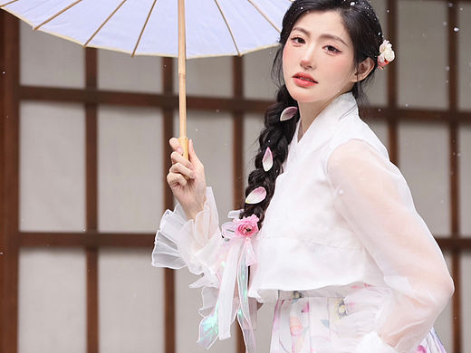 成都朝鲜服拍照🌸温柔中的破碎感好绝！