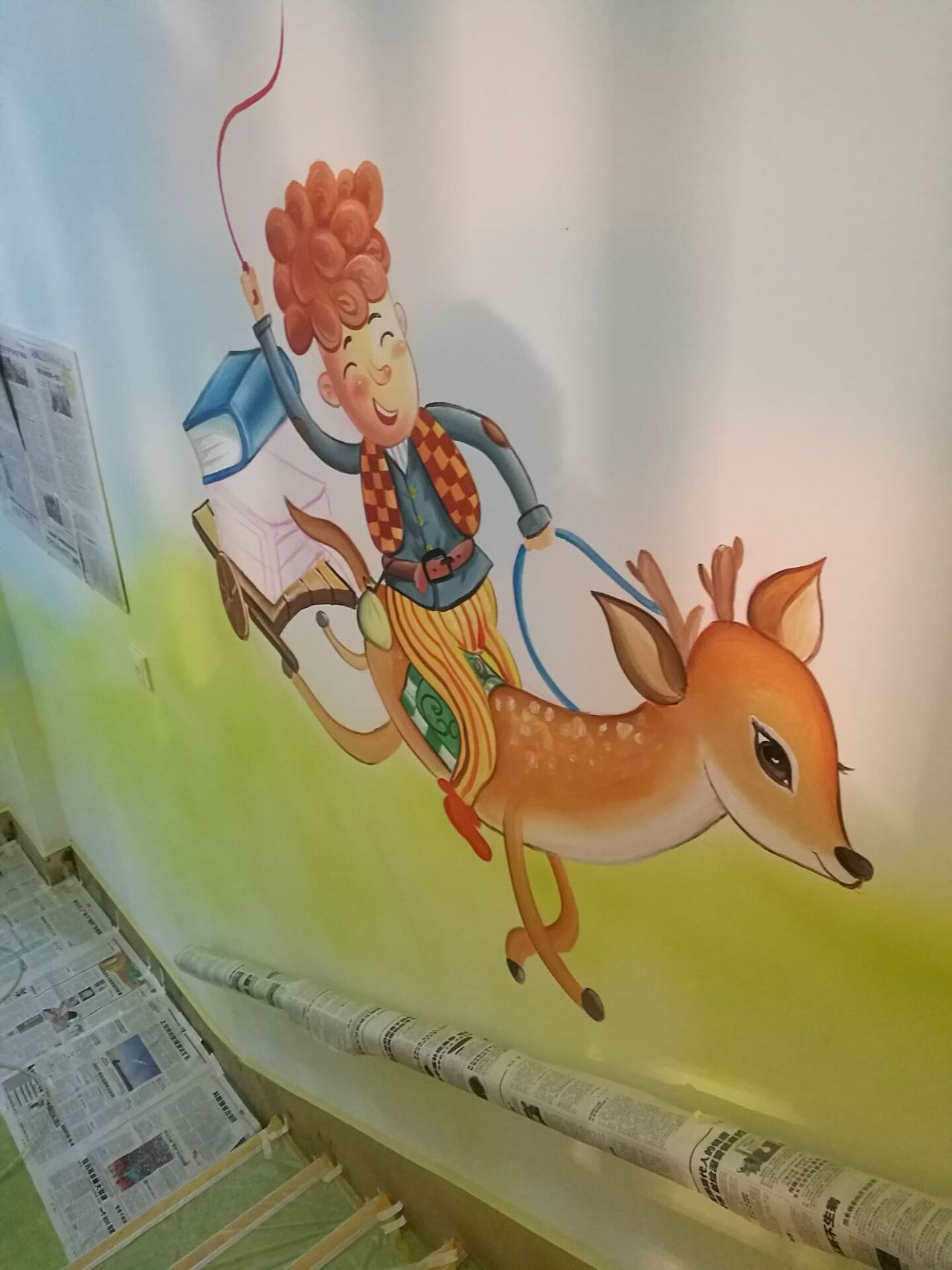 乾城白沙幼儿园墙绘（图ZOTU2NjE3MTI=） - 图案 - 站酷设计师乐彩艺术派墙绘原创素材 - 站酷ZCOOL