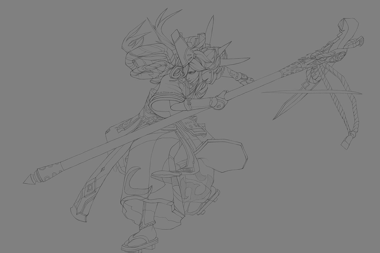 板绘/阴阳师/鬼使黑