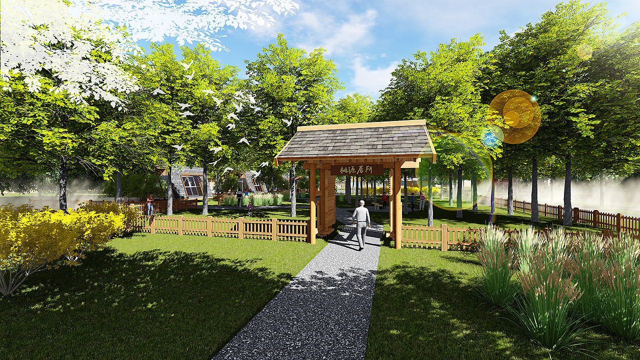 户外生态农庄田园景观设计