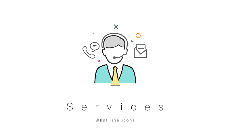Flat line icons —— 平线图标（图ZNTEwMzAyOTY=） - 图标 - 站酷设计师deeznr原创素材 - 站酷ZCOOL