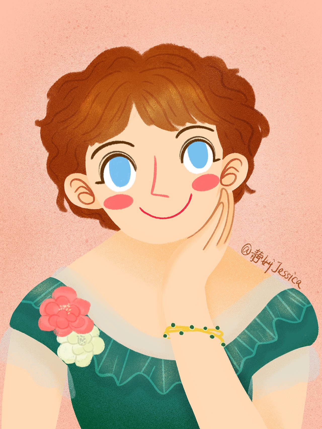 万物皆可萌——名画篇（图ZMTgzNDY2MTgw） - 商业插画 - 站酷设计师静妍插画原创素材 - 站酷ZCOOL