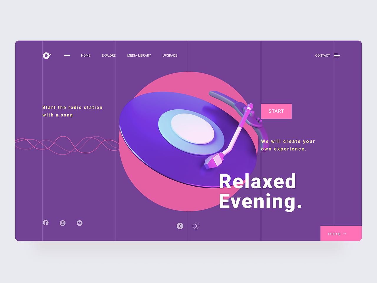 一次网页设计的配色实验