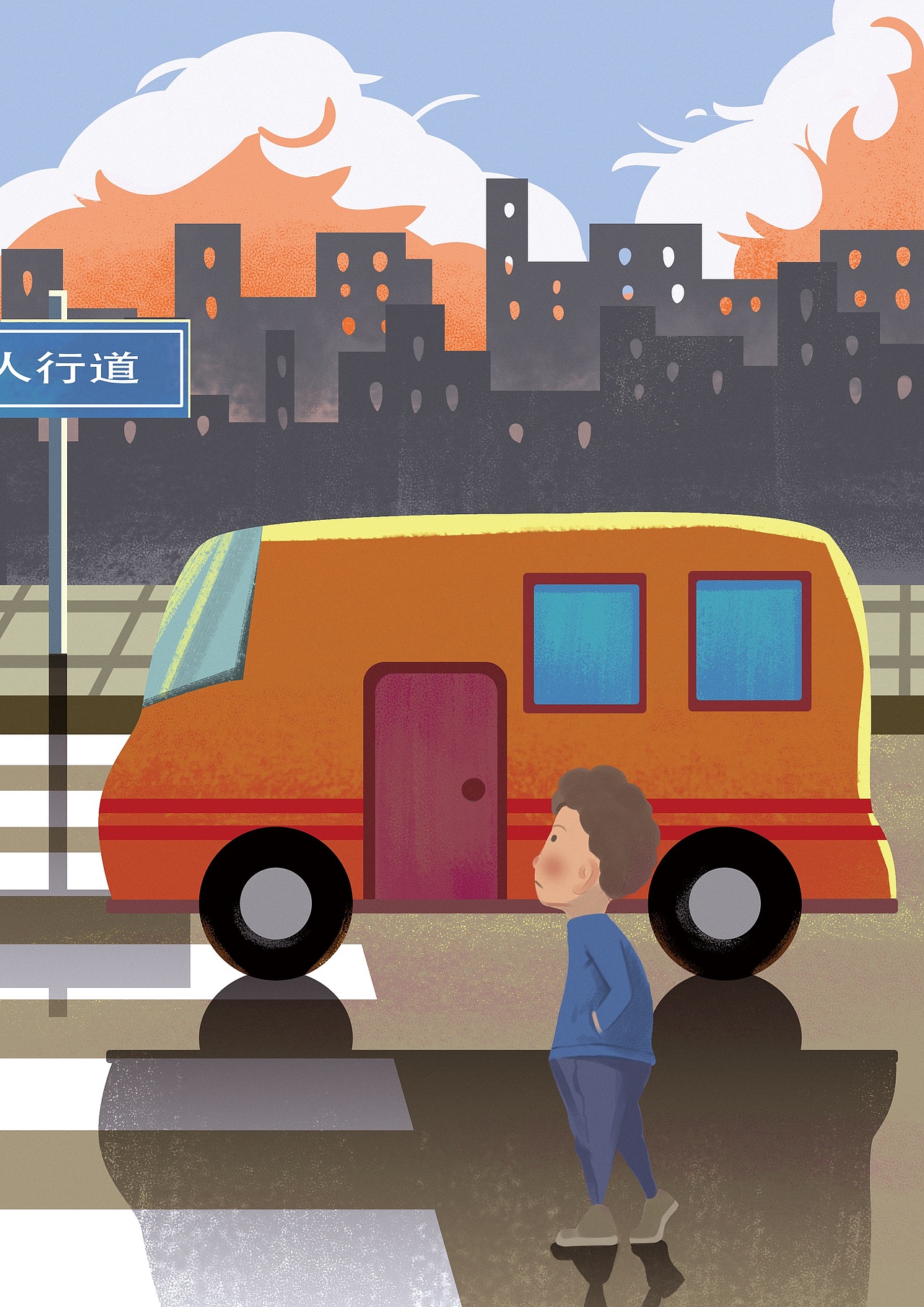 🌆（图ZMjgxNDAzMDky） - 商业插画 - 站酷设计师木辰化十原创素材 - 站酷ZCOOL