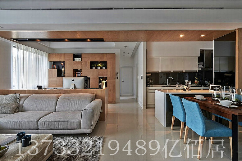 盛邦大都会五期室内装修设计参考案例--河北亿佰居装饰