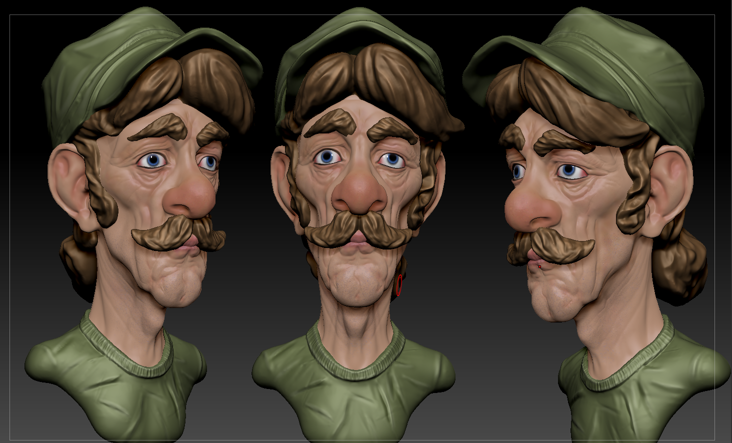 角色建模练习作品——练习作品