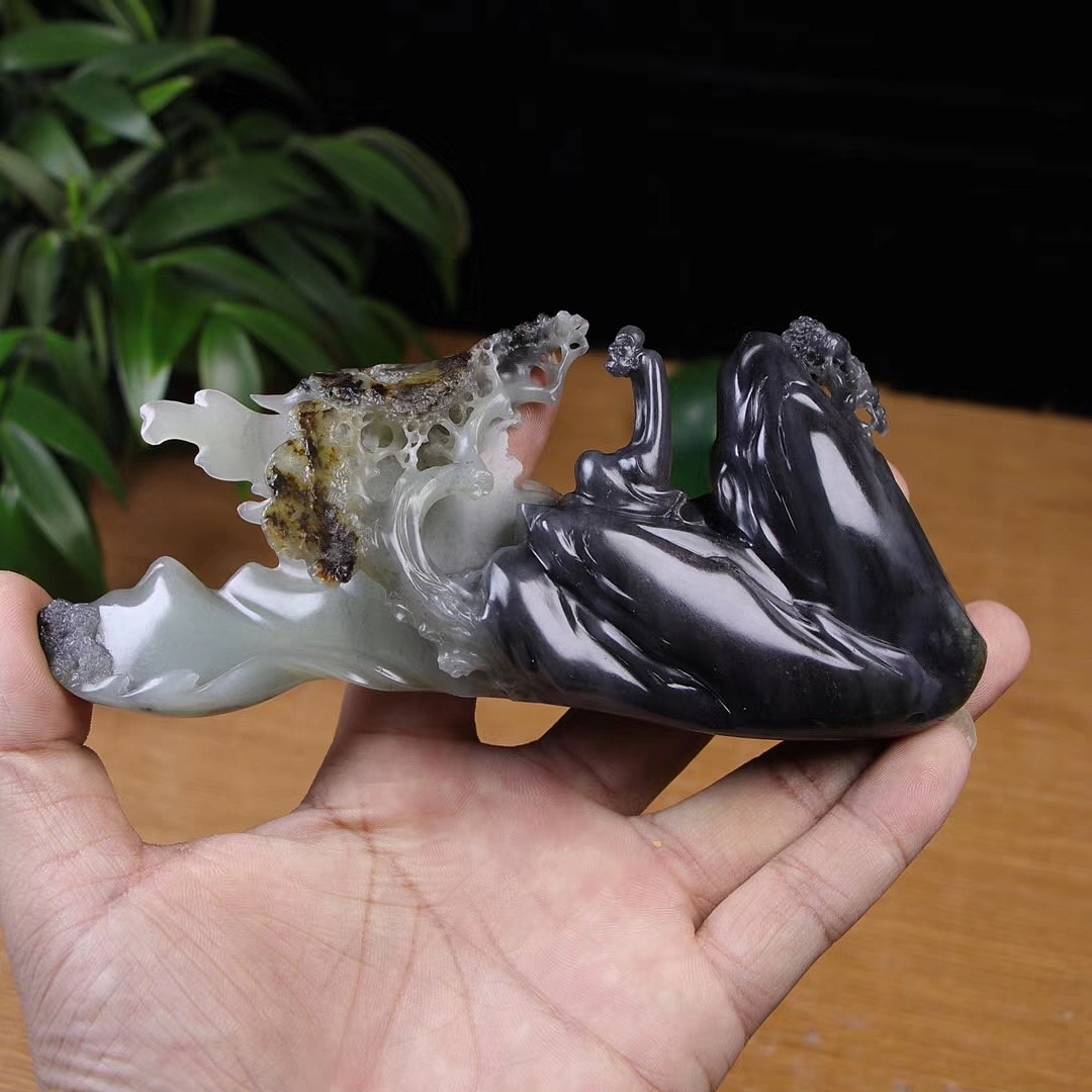 【籽.松下老人】（图ZMTg1ODc1NzYw） - 其他手工艺 - 站酷设计师长清玉雕工作室原创素材 - 站酷ZCOOL