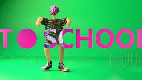 C4D character cool girl style--prorender（图ZMjQ5MDcwNzA4） - 动效设计 - 站酷设计师大脸松原创素材 - 站酷ZCOOL