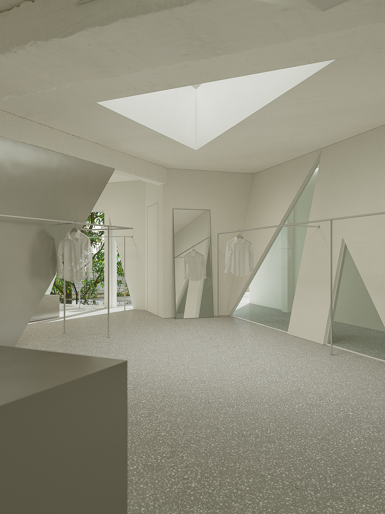 工装·服装店（图ZMzQyNTk1ODE2） - 商业空间设计 - 站酷设计师緒康原创素材 - 站酷ZCOOL