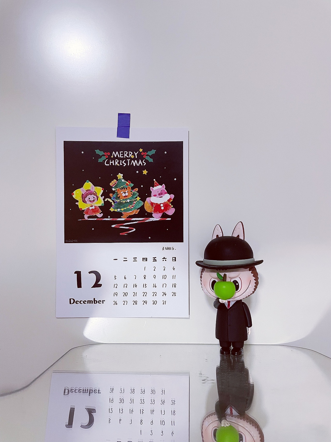 2022年“憨呼虎“日历插画
