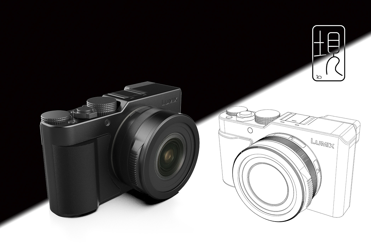 相机建模|工业/产品|电子产品|dh蛮子 - 原创作品 - 站酷 (zcool)