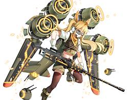 角色立繪，機(jī)娘