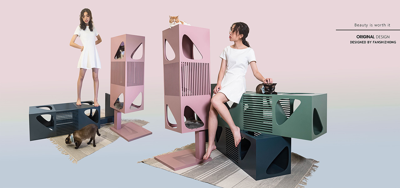 出于名家,自然不凡——你从来没有见过的猫爬架设计