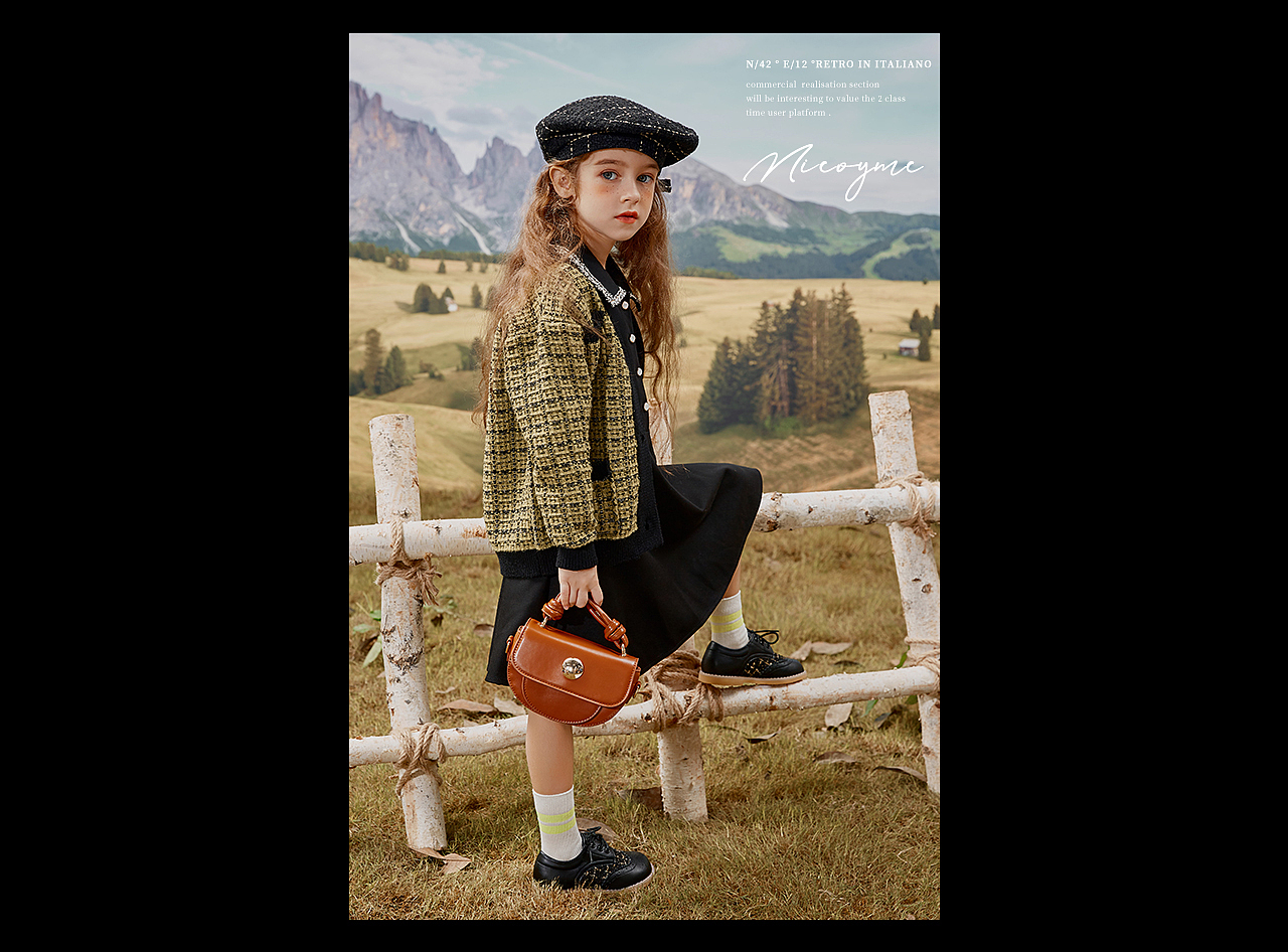 Children's shoes brand shooting