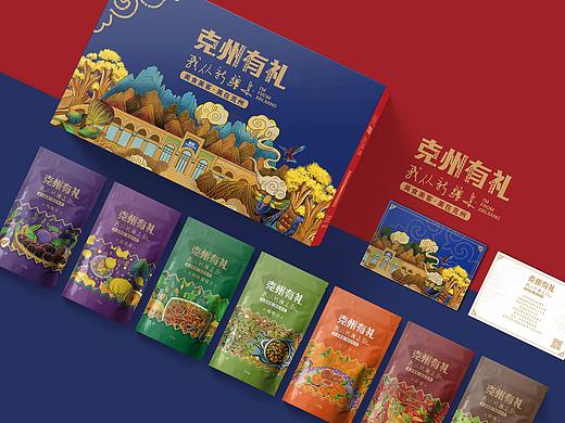 克州有礼 干果礼盒包装