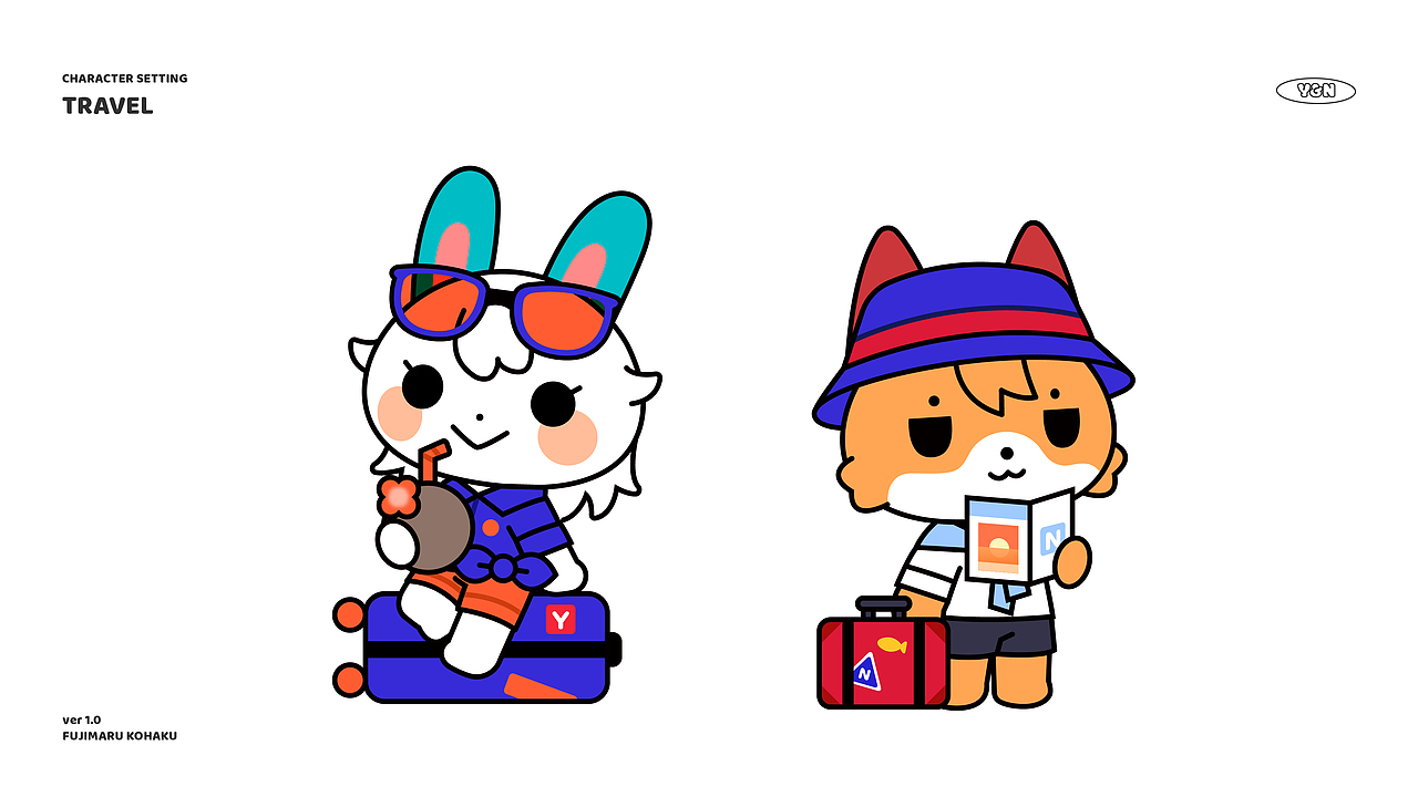 Y&N兔狗 | IP形象设计