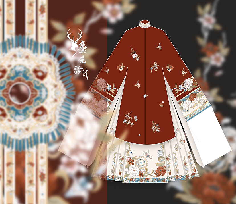 霸王别姬，汉服设计稿（图ZMzE0NzE4NjM2） - 传统/民族服饰 - 站酷设计师原创汉服设计师原创素材 - 站酷ZCOOL