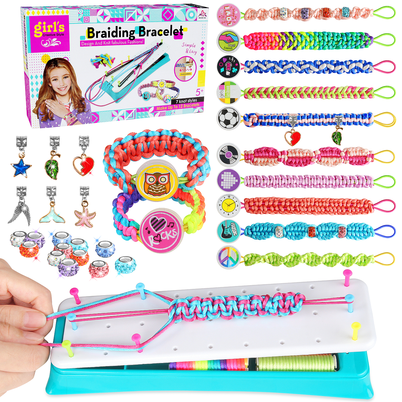 编织绳套装 拍摄 修图