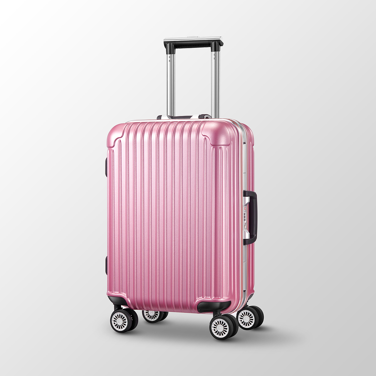 皮尔卡丹拉杆箱产品拍摄精修