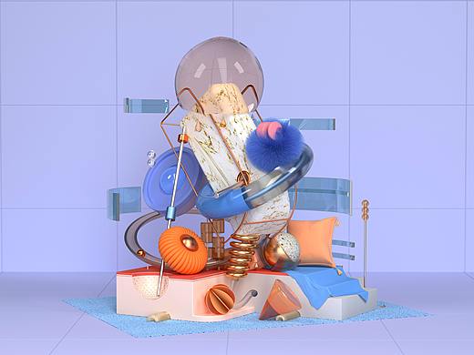 材质打光练习（个人主页-ZNTc2ODgyMDQ=） - 场景 - 站酷设计师是天晴啊原创素材 - 站酷ZCOOL