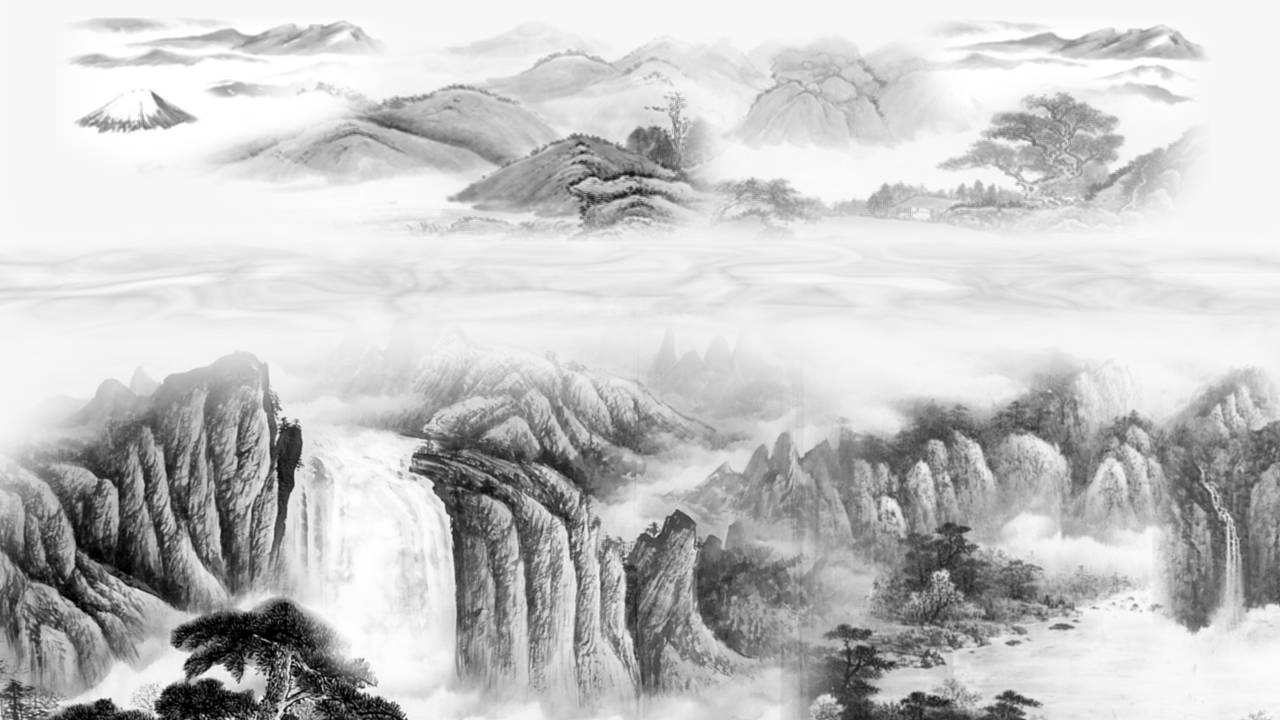 水墨山水图（图ZNzgwMzQxODg=） - 其他平面 - 站酷设计师dazle原创素材 - 站酷ZCOOL