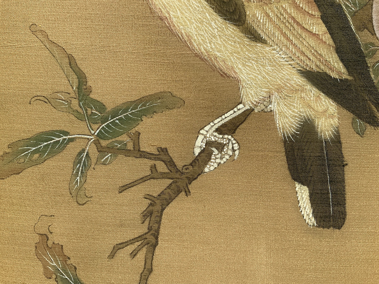 榴枝黄鸟图 宋画小品临摹（图ZMjkyMDg5ODY4） - 绘画 - 站酷设计师笔上风月原创素材 - 站酷ZCOOL