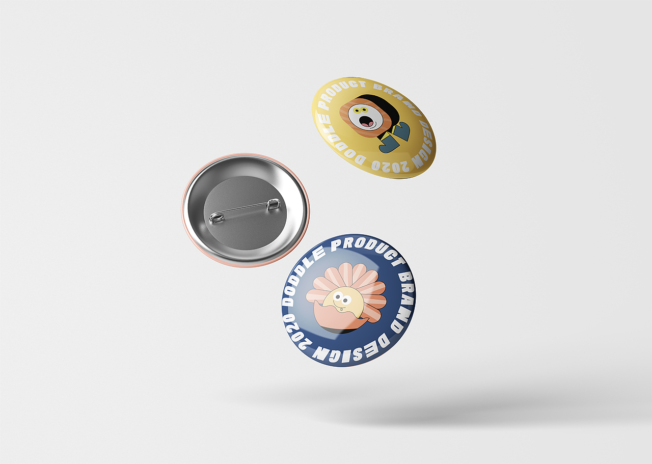 DOODLE 卡通线条插画 文创衍生商业插画合集