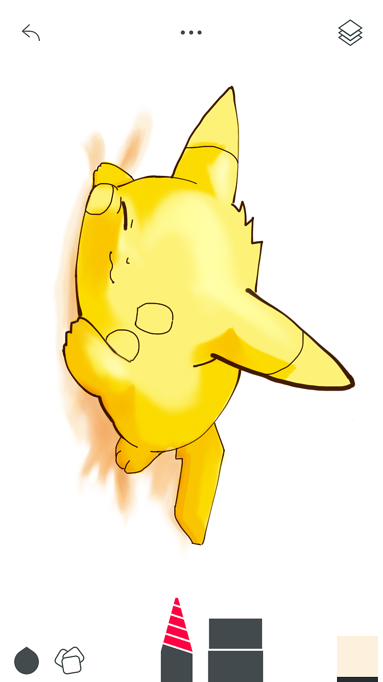 皮卡丘的绘画过程（图ZNjgyMDc1MDA=） - 创作习作 - 站酷设计师无解的人类原创素材 - 站酷ZCOOL