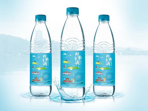 常德旅游品牌矿泉水瓶贴