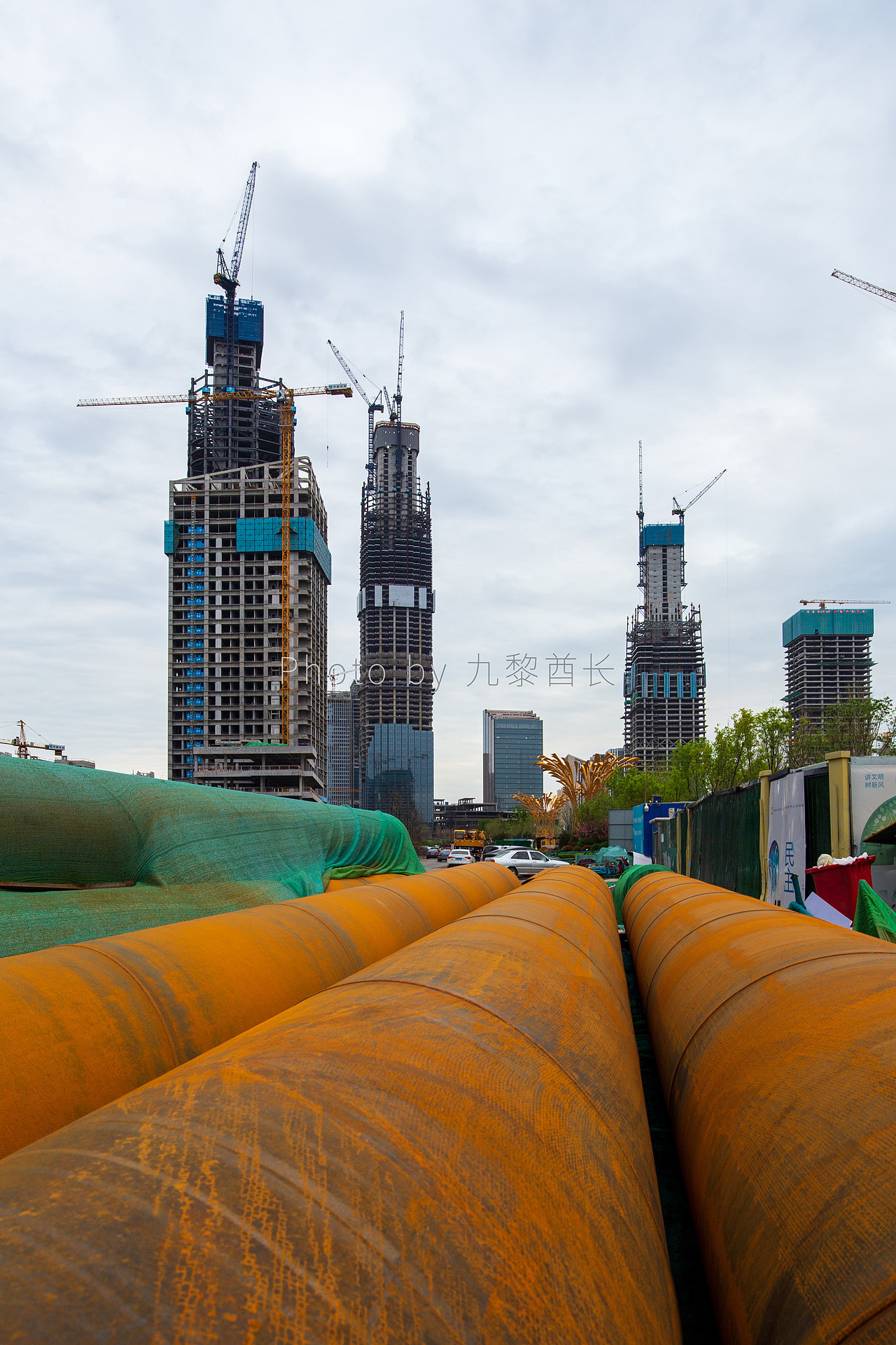 济南城市建筑摄影-万象城-鼎峰中心-历下区政府-五指山（图ZMjQ5NjExNDYw） - 环境/建筑摄影 - 站酷设计师CityWalkers原创素材 - 站酷ZCOOL