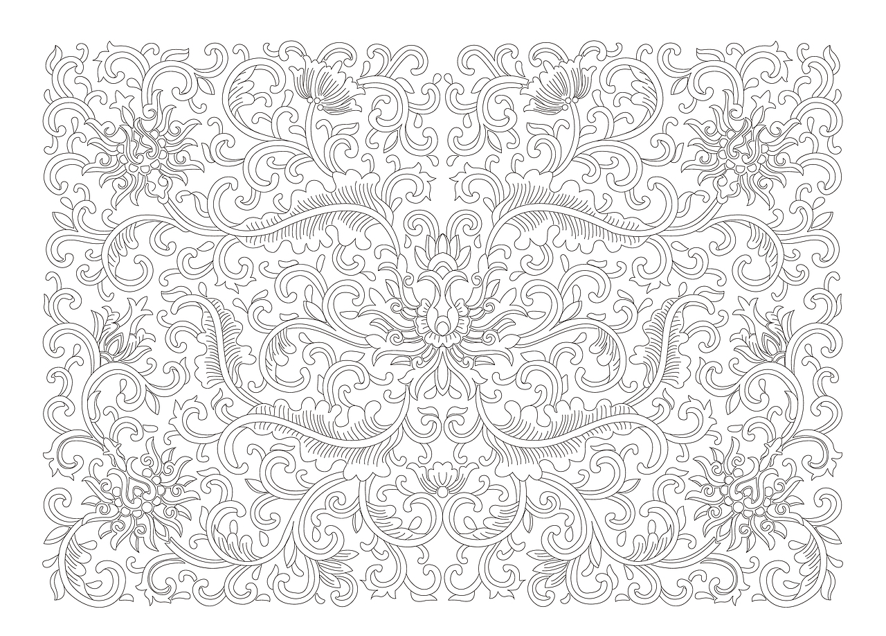 花卉图案（图ZMjY1ODYzNzQ0） - 图案 - 站酷设计师d_Irene原创素材 - 站酷ZCOOL