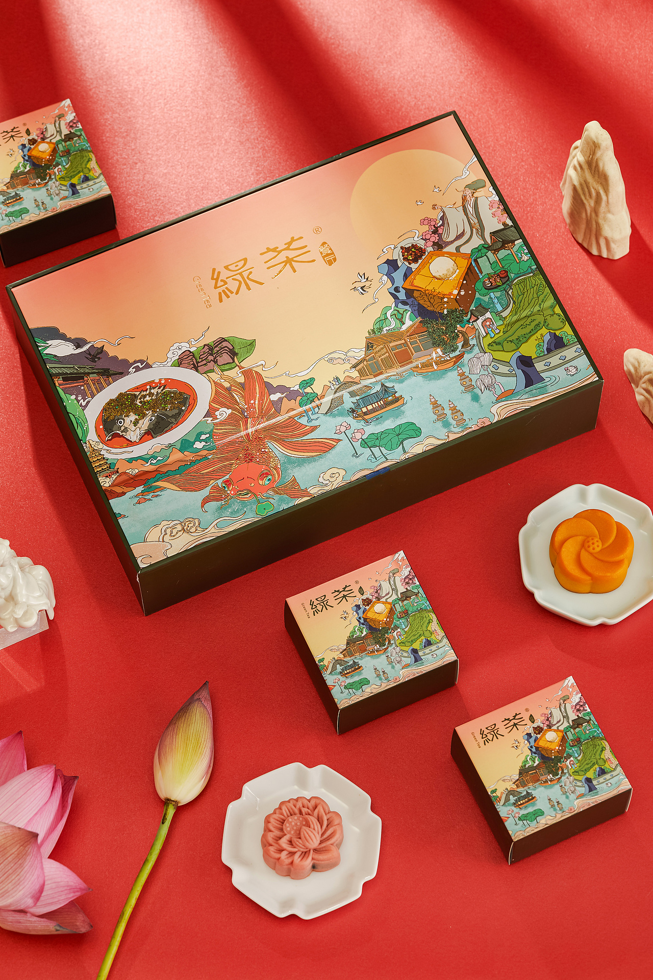 月饼礼盒（图ZMjIxNjM5NTI4） - 产品摄影 - 站酷设计师小小兽美食摄影原创素材 - 站酷ZCOOL