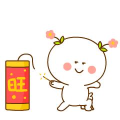 桃小仙二花微信表情合集