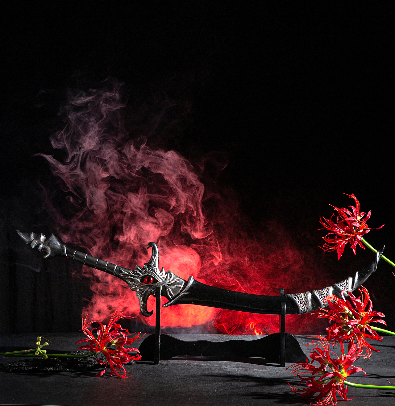 cosplay厄命弯刀02短刀原创拍摄