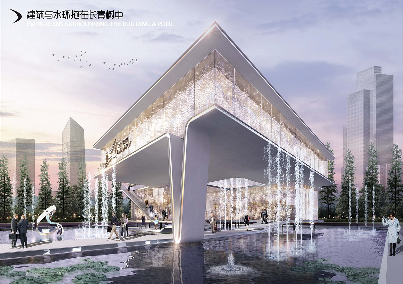 福州三盛广场售楼中心导视系统设计（图ZNDk5OTM1NTI=） - 商业空间设计 - 站酷设计师朱哥靓原创素材 - 站酷ZCOOL