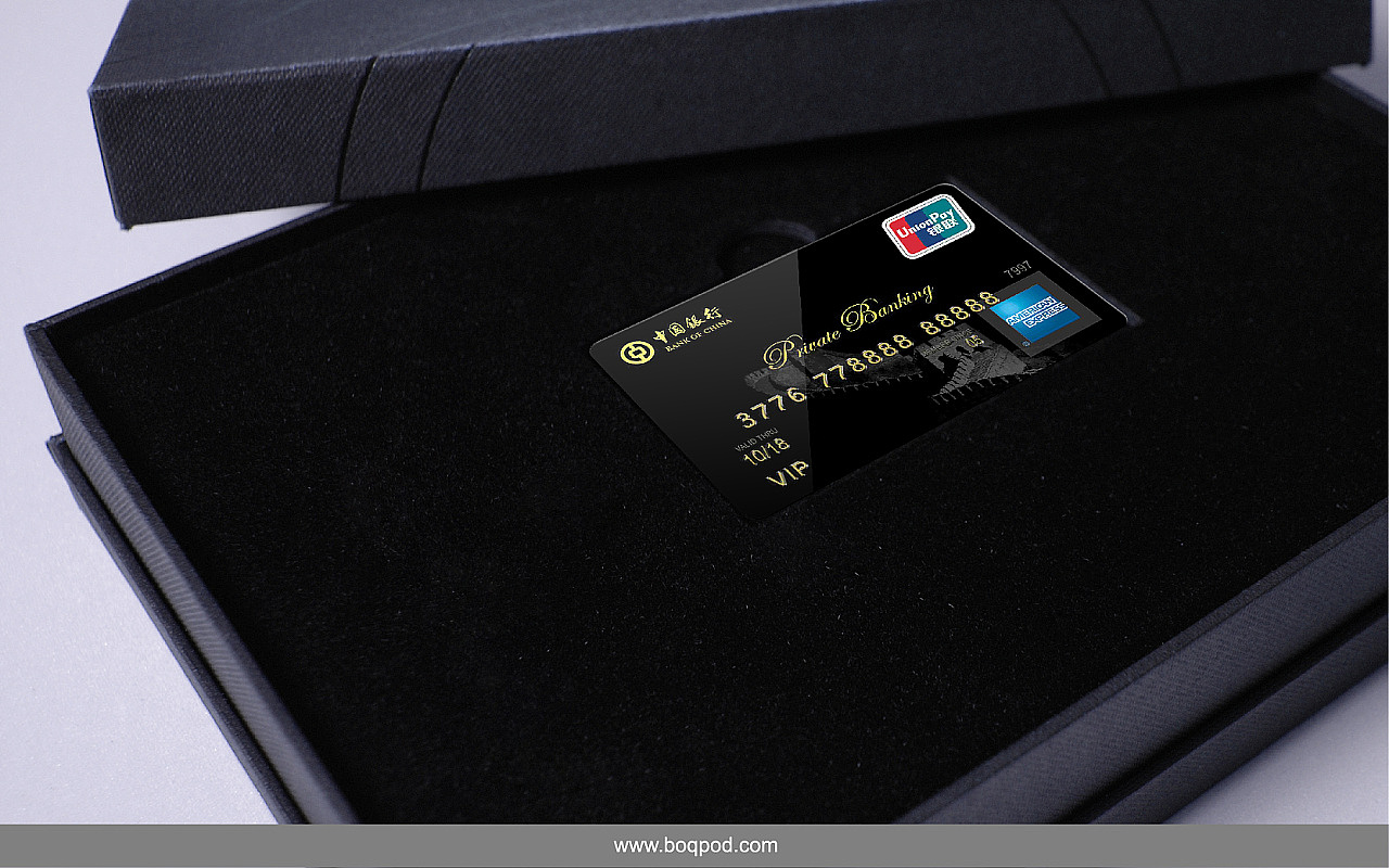 中国银行长城美国运通卡/boqpod荚果