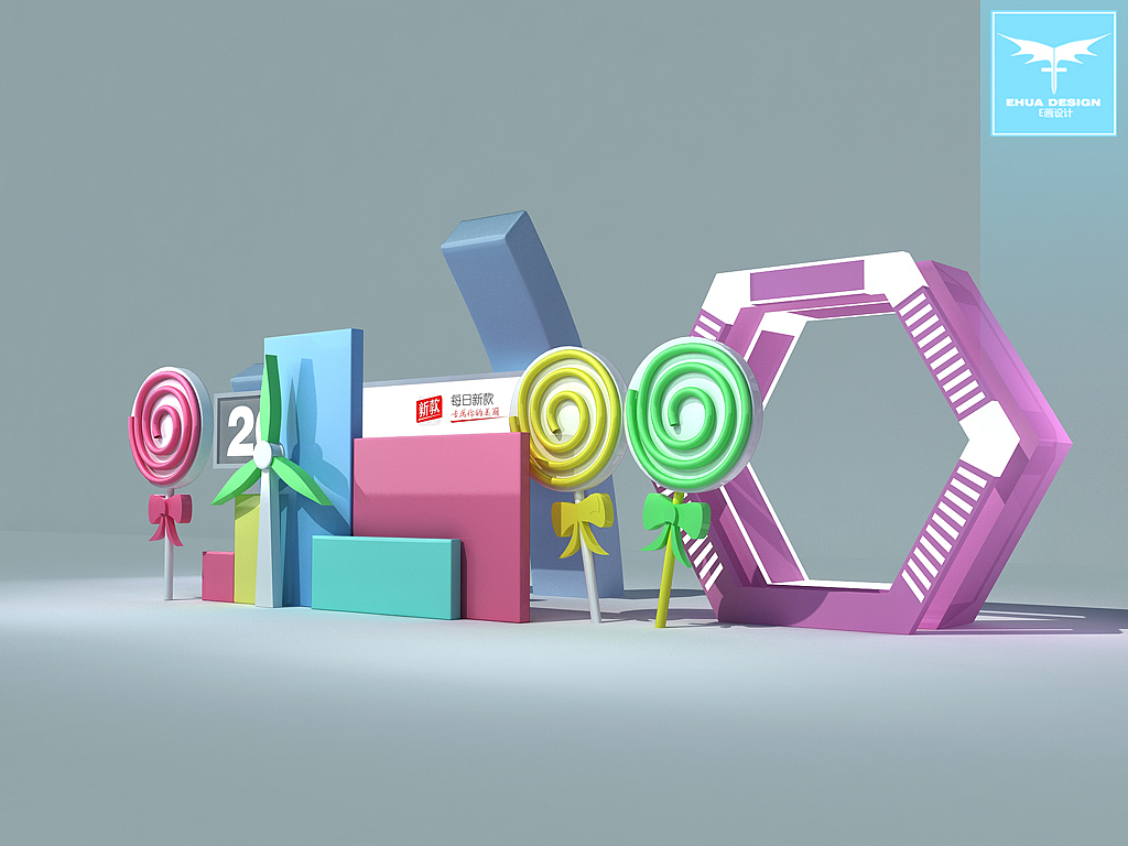 E画设计‖EHUA DESIGN 橱窗设计（图ZMzQ1ODMxODQ=） - 展陈设计 - 站酷设计师子轩E画原创素材 - 站酷ZCOOL