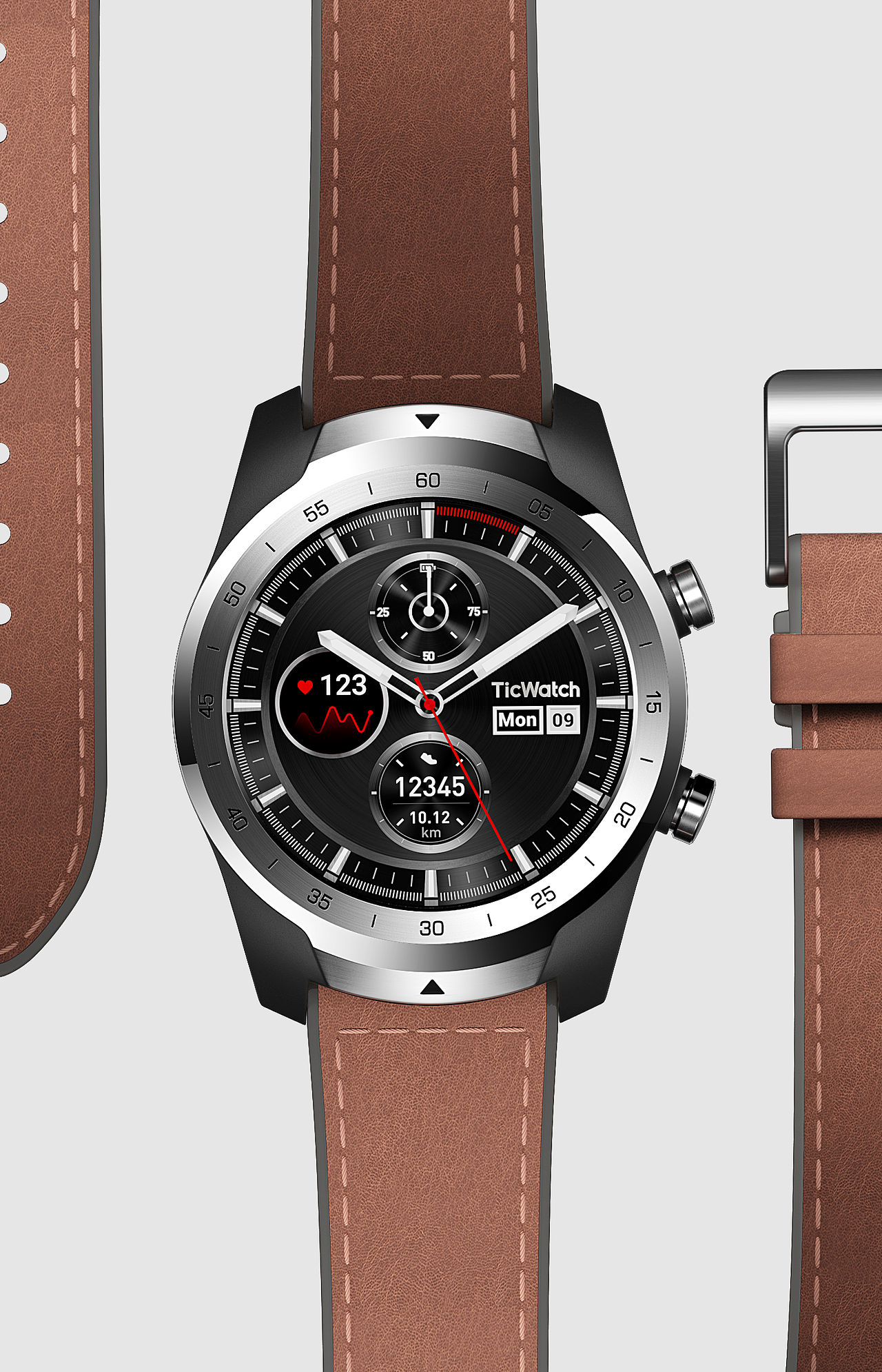 TicWatch Pro 出门问问智能手表旗舰系列渲染图（图ZMTE1OTg3OTMy） - 其他三维 - 站酷设计师何老师不是老师原创素材 - 站酷ZCOOL