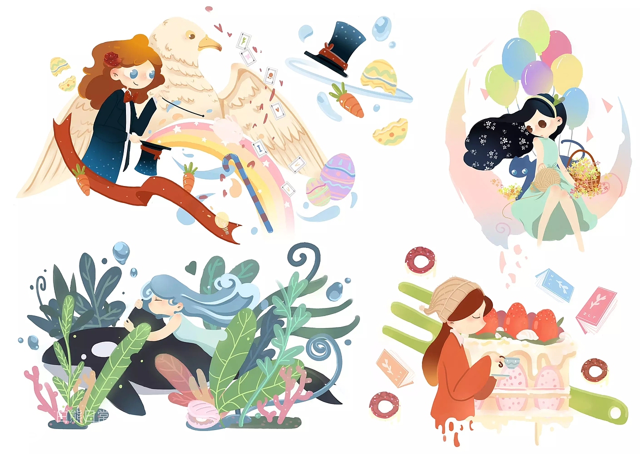 【贴纸】《向日葵女孩》