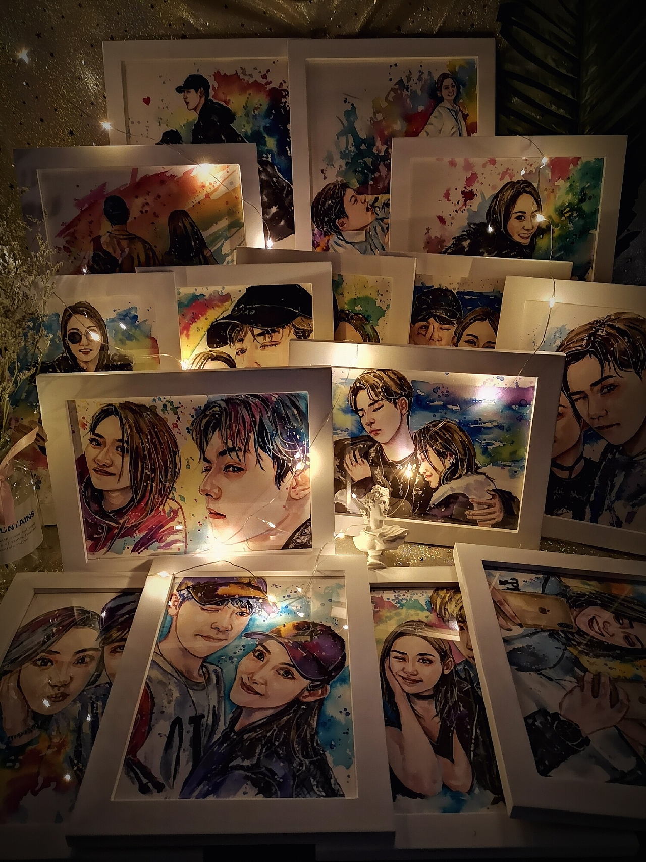 水彩作品（圖ZMTQyMTA4Mzk2） - 商業(yè)插畫 - 站酷設(shè)計(jì)師龔靜水彩畫原創(chuàng)素材 - 站酷ZCOOL