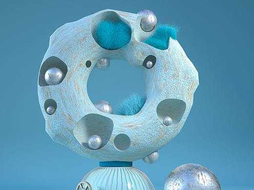 C4D图形建模