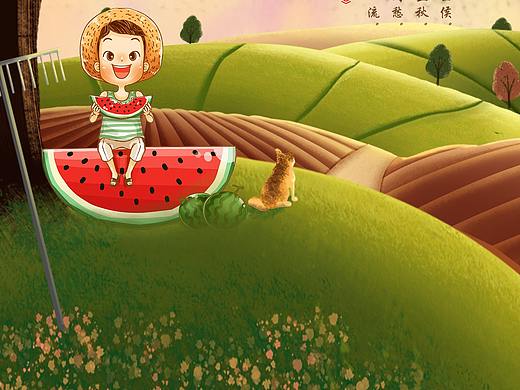 小暑（个人主页-ZNTM3OTQ2ODg=） - 海报 - 站酷设计师羿点灵感原创素材 - 站酷ZCOOL