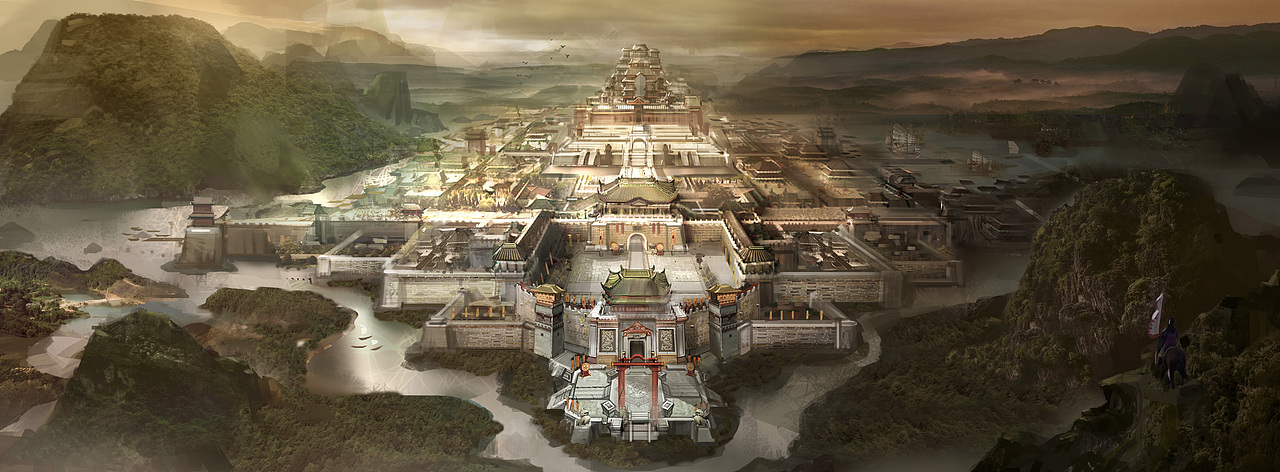 电视剧版画江湖不良人的一些概念气氛图（图ZOTM3NzM2NjA=） - 概念设定 - 站酷设计师小宇宙777原创素材 - 站酷ZCOOL